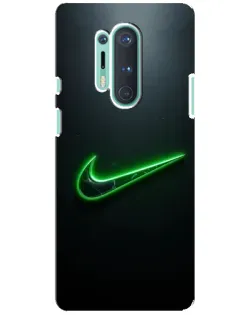 Чохол для OnePlus 8 Pro з картинкою «Неоновий контур Nike» Чохол для OnePlus 8 Pro з картинкою «Неоновий контур Nike»