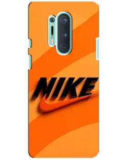 Чохол для OnePlus 8 Pro з картинкою «Помаранчевий драйв Nike»