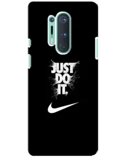 Чохол для OnePlus 8 Pro з картинкою «Текстовий принт Nike»