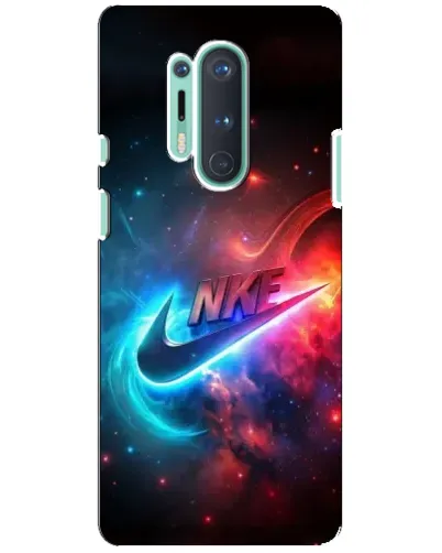 Чохол для OnePlus 8 Pro з картинкою «Вогняний логотип Nike»