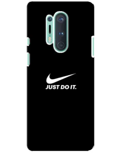Чохол для OnePlus 8 Pro з картинкою «Мінімалізм від Nike»