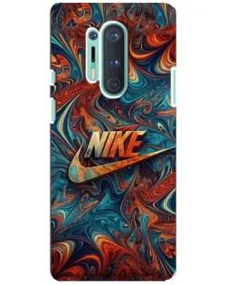 Чохол для OnePlus 8 Pro з картинкою «Nike в абстракції»