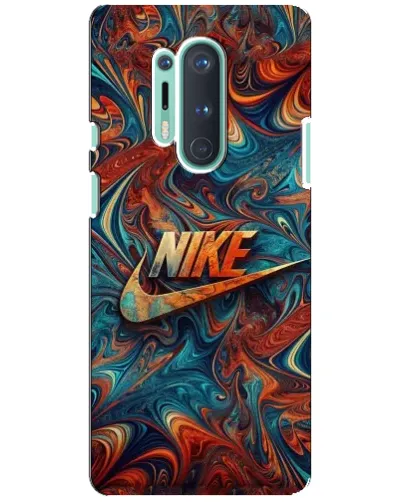 Чохол для OnePlus 8 Pro з картинкою «Nike в абстракції»