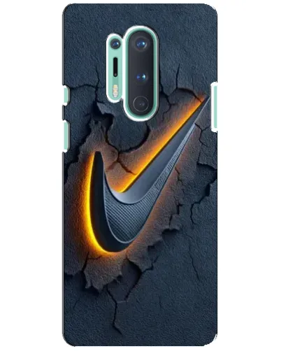Чохол для OnePlus 8 Pro з картинкою «Об'ємний логотип Найк»