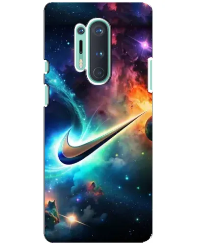 Чохол для OnePlus 8 Pro з картинкою «Космічний Nike Swoosh»