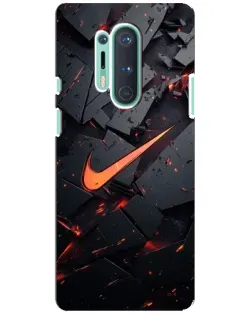 Чохол для OnePlus 8 Pro з картинкою «Nike — ефект розломів»
