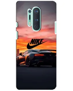 Чохол для OnePlus 8 Pro з картинкою «Nike та суперкар»