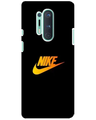 Чохол для OnePlus 8 Pro з картинкою «Золотий логотип Nike»