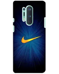 Чохол для OnePlus 8 Pro з картинкою «Синій пульс Nike» Чохол для OnePlus 8 Pro з картинкою «Синій пульс Nike»