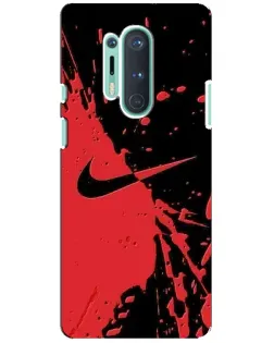 Чохол для OnePlus 8 Pro з картинкою «Червоні бризки Nike» Чохол для OnePlus 8 Pro з картинкою «Червоні бризки Nike»