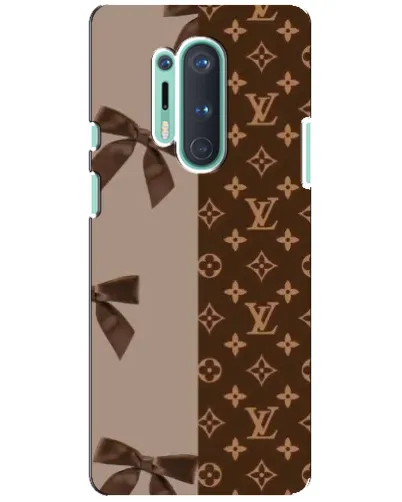Чохол для OnePlus 8 Pro з картинкою «Louis Vuitton — банти»