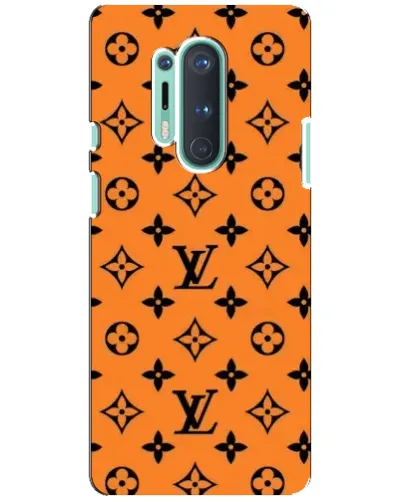 Чохол для OnePlus 8 Pro з картинкою «Помаранчевий стиль LV»