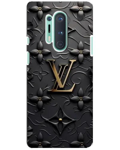 Чохол для OnePlus 8 Pro з картинкою «Шкіряна текстура LV»