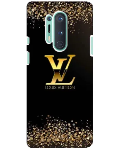 Чохол для OnePlus 8 Pro з картинкою «LV — золоті іскри»