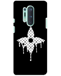 Чохол для OnePlus 8 Pro з картинкою «Квіткова монограма»
