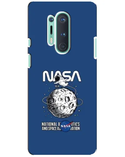 Чохол для OnePlus 8 Pro з картинкою «NASA — місячна місія»