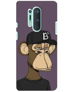 Чохол для OnePlus 8 Pro з картинкою «Bored Ape в кепці»