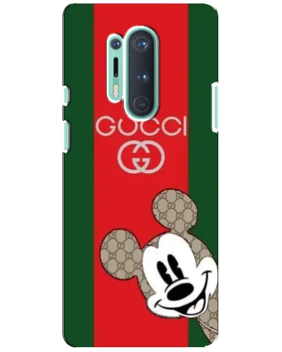 Чохол для OnePlus 8 Pro з картинкою «Gucci — смуги та Міккі» Чохол для OnePlus 8 Pro з картинкою «Gucci — смуги та Міккі»