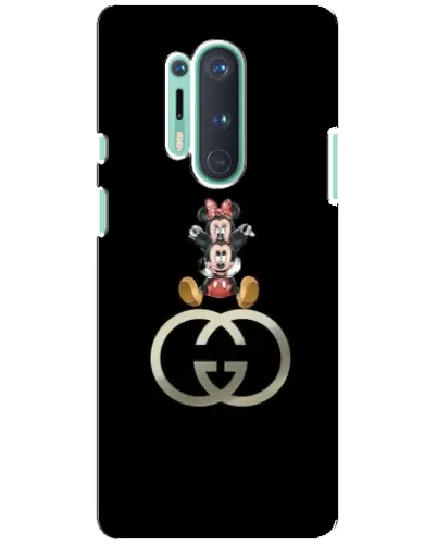 Чохол для OnePlus 8 Pro з картинкою «Мінні Маус на лого» Чохол для OnePlus 8 Pro з картинкою «Мінні Маус на лого»