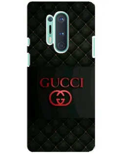 Чохол для OnePlus 8 Pro з картинкою «Gucci — стьобаний чорний»