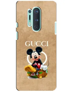 Чохол для OnePlus 8 Pro з картинкою «Міккі Маус Gucci — крафт»