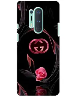 Чохол для OnePlus 8 Pro з картинкою «Gucci — неонова троянда»