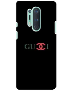 Чохол для OnePlus 8 Pro з картинкою «Gucci — червоний градієнт»