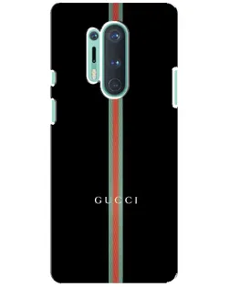 Чехол для OnePlus 8 Pro с картинкой «Gucci — строгая линия»