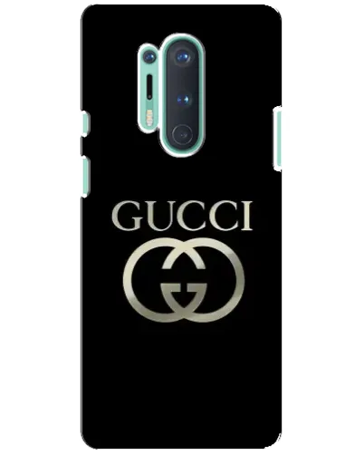 Чохол для OnePlus 8 Pro з картинкою «Gucci — золото на чорному» Чохол для OnePlus 8 Pro з картинкою «Gucci — золото на чорному»