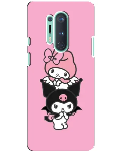 Чохол для OnePlus 8 Pro з картинкою «My Melody та Kuromi»