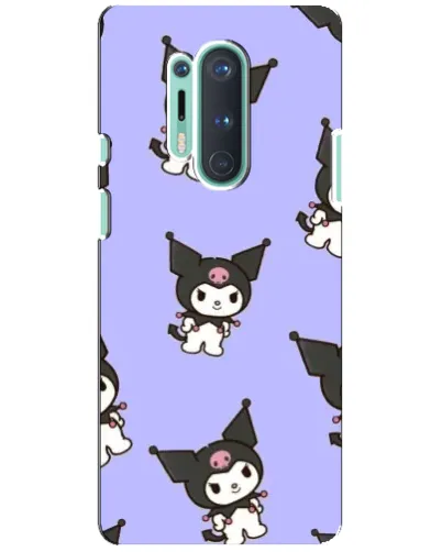 Чохол для OnePlus 8 Pro з картинкою «Паттерн з Kuromi»