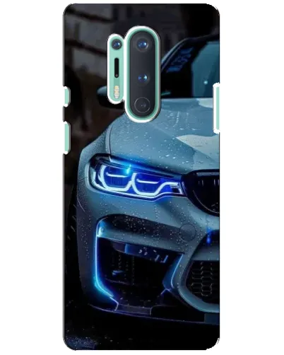 Чохол для OnePlus 8 Pro з картинкою «Погляд BMW з синіми фарами» Чохол для OnePlus 8 Pro з картинкою «Погляд BMW з синіми фарами»