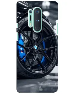 Чохол для OnePlus 8 Pro з картинкою «Колесо BMW зблизька»
