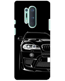 Чохол для OnePlus 8 Pro з картинкою «Темний силует BMW»
