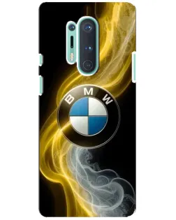 Чохол для OnePlus 8 Pro з картинкою «Золотистий дим BMW»