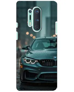 Чохол для OnePlus 8 Pro з картинкою «BMW у вогнях міста»