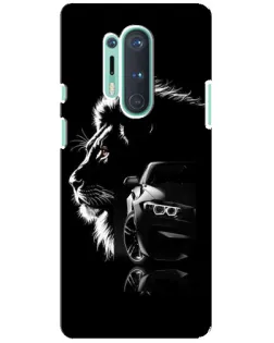 Чохол для OnePlus 8 Pro з картинкою «BMW та лев»