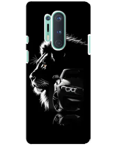 Чохол для OnePlus 8 Pro з картинкою «BMW та лев» Чохол для OnePlus 8 Pro з картинкою «BMW та лев»