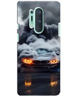Чохол для OnePlus 8 Pro з картинкою «BMW у диму»