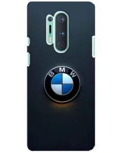 Чохол для OnePlus 8 Pro з картинкою «Логотип BMW — мінімалізм»