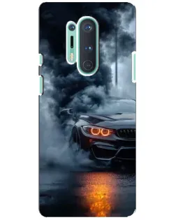Чехол для OnePlus 8 Pro с картинкой «BMW M-Power — абстракция»