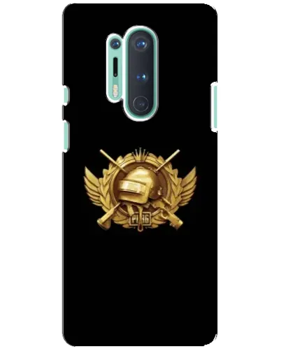 Чохол для OnePlus 8 Pro з картинкою «PUBG — помаранчевий градієнт»