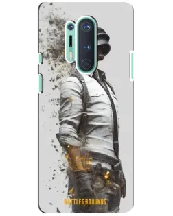 Чохол для OnePlus 8 Pro з картинкою «PUBG — боєць у пилу»