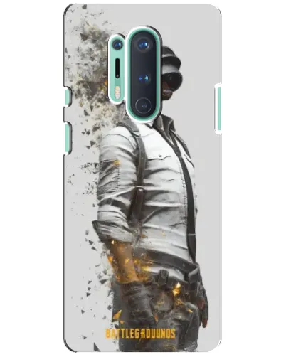 Чохол для OnePlus 8 Pro з картинкою «PUBG — боєць у пилу»