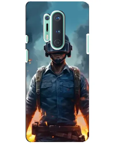 Чохол для OnePlus 8 Pro з картинкою «PUBG — реалістичний герой»