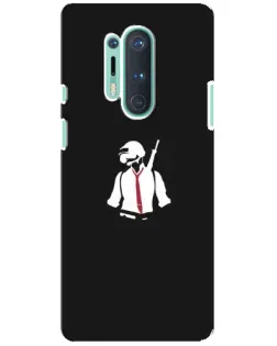 Чохол для OnePlus 8 Pro з картинкою «PUBG — силует воїна»