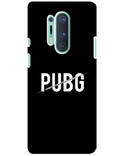 Чохол для OnePlus 8 Pro з картинкою «PUBG — білий логотип»