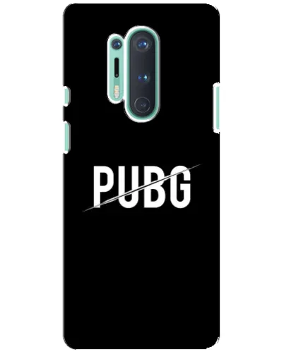 Чохол для OnePlus 8 Pro з картинкою «PUBG — білий логотип»