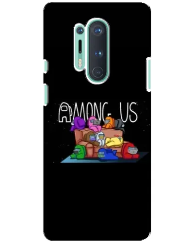 Чохол для OnePlus 8 Pro з картинкою «Логотип Among Us»