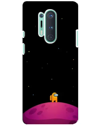 Чохол для OnePlus 8 Pro з картинкою «Самотній герой на планеті»
